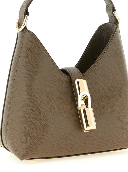 Furla Bandolera Iride Mini De Piel Bicolor Compacta