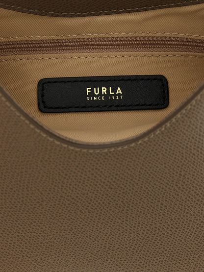 Furla Bandolera Iride Mini De Piel Bicolor Compacta
