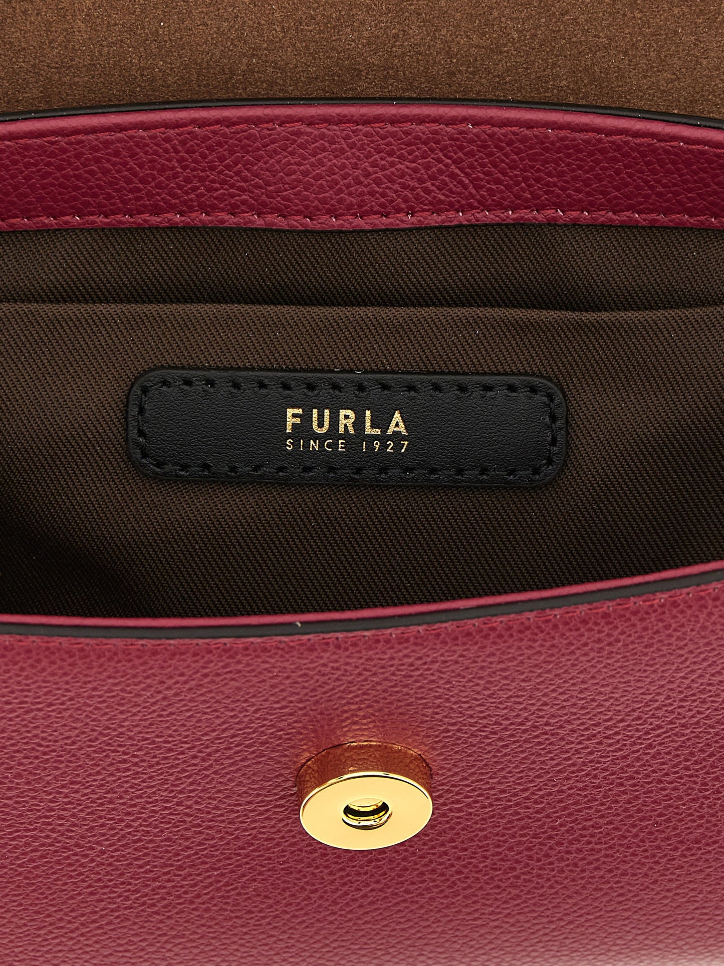 Bolso de mano Furla de piel de becerro multicolor