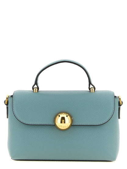 Bolso de mano Furla de piel de becerro azul