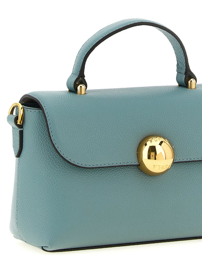 Bolso de mano Furla de piel de becerro azul