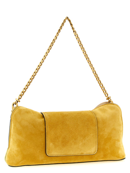 Bolso de mano Versace bicolor de piel de becerro