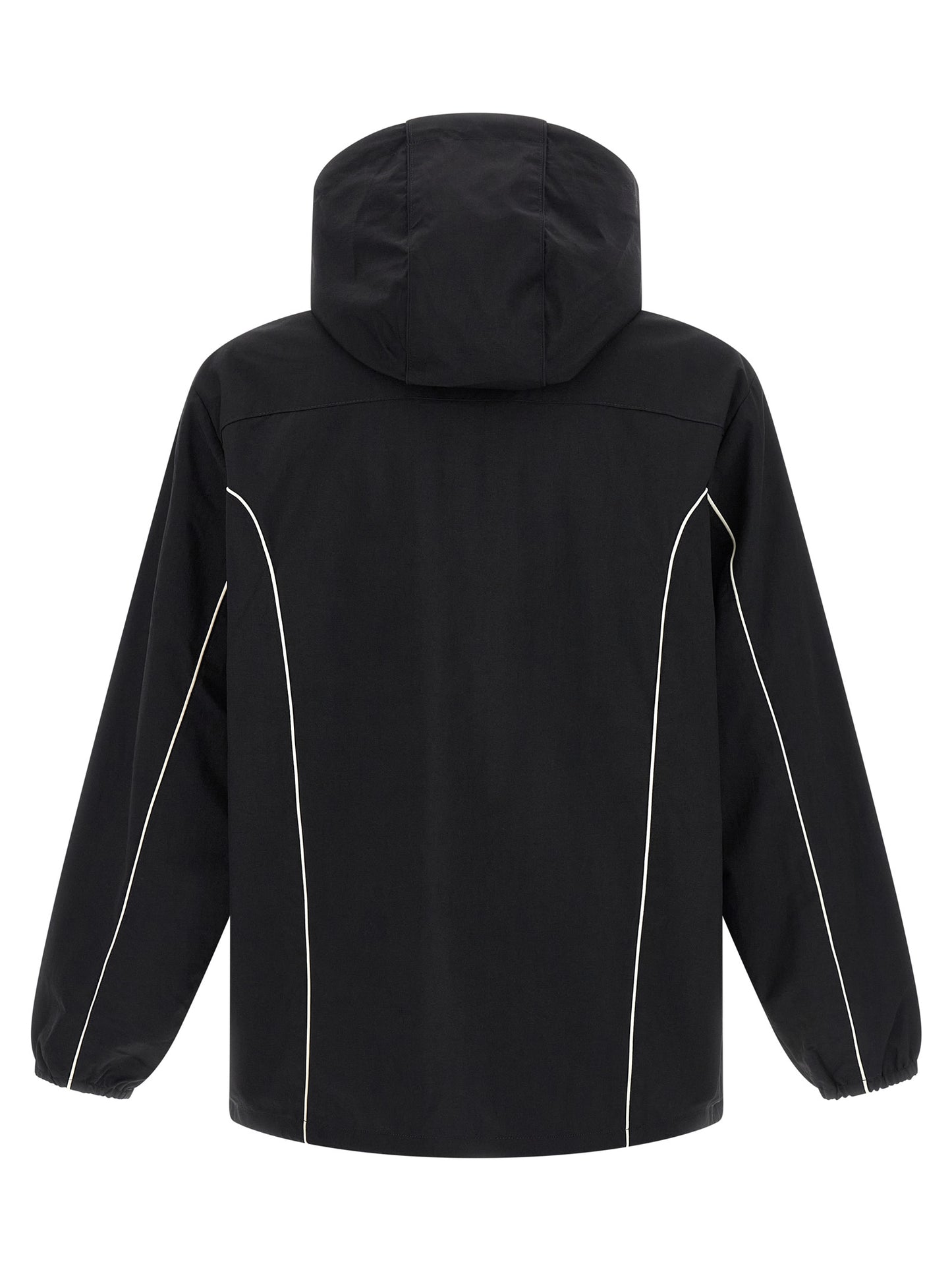 Diesel J-Hives-Wrd Black Polyamide Outer Jacket