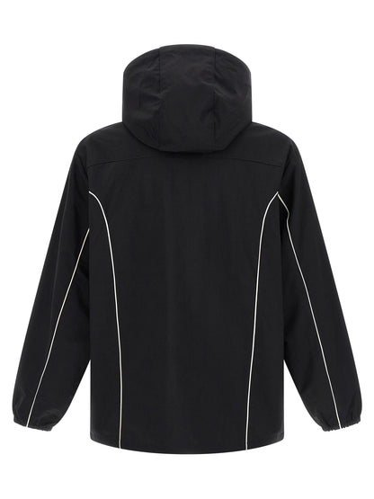 Diesel J-Hives-Wrd Black Polyamide Outer Jacket