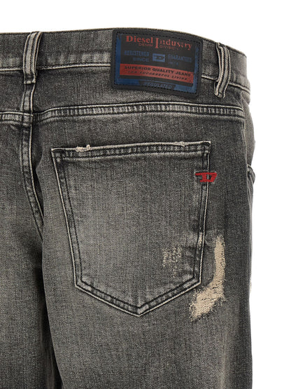 Diesel Vaqueros D-Strukt de Algodón Gris - Corte Slim Ajustado