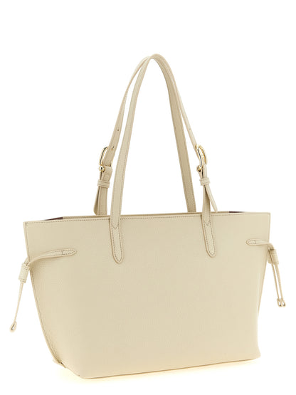Bolso Tote De Piel De VacunoBlanco De La Marca Furla