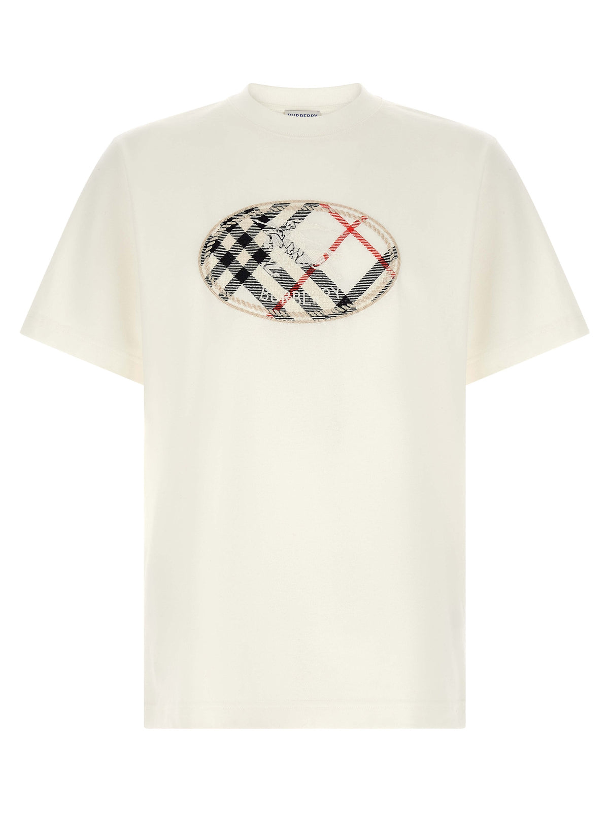Camiseta De Algodon Blanco Burberry Coleccion Ryan