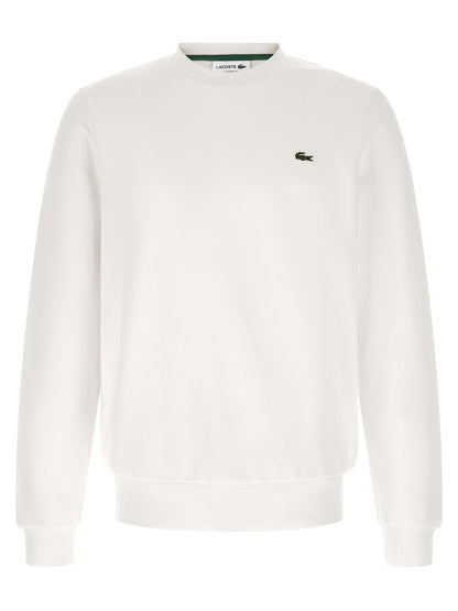 Sudadera Lacoste blanca de algodón