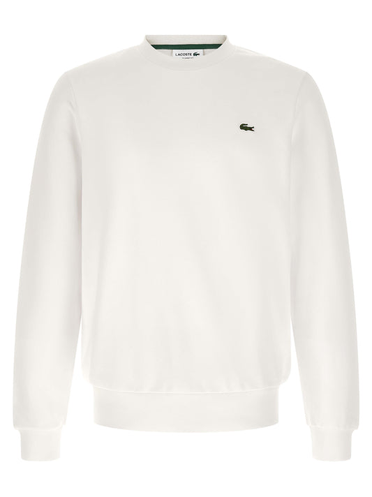 Sudadera Lacoste blanca de algodón