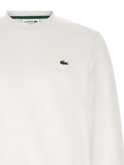 Sudadera Lacoste blanca de algodón