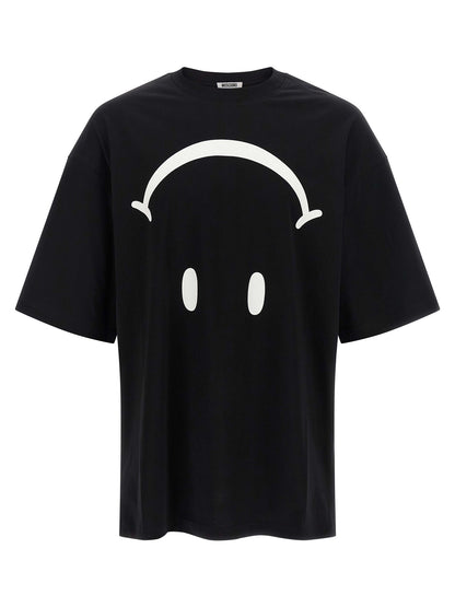 Moschino Bicolor Cotton T-Shirt for Everyday Use