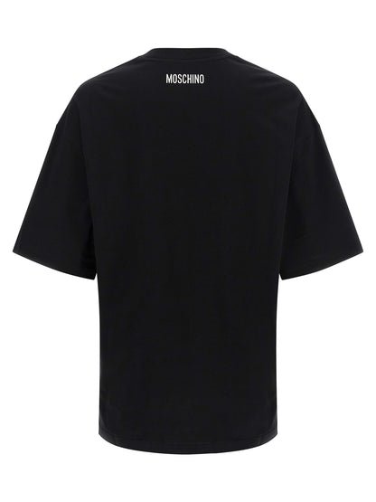 Moschino Bicolor Cotton T-Shirt for Everyday Use