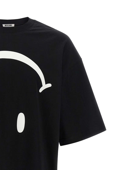 Moschino Bicolor Cotton T-Shirt for Everyday Use