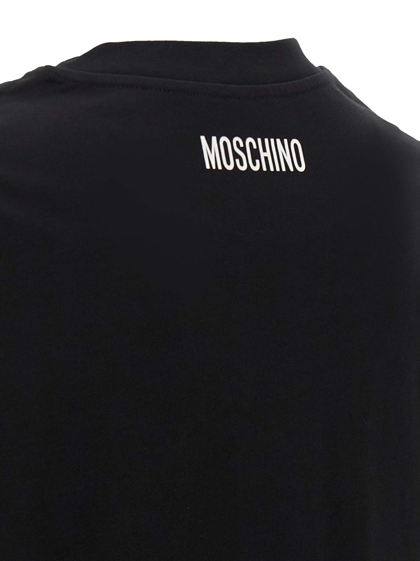 Moschino Bicolor Cotton T-Shirt for Everyday Use