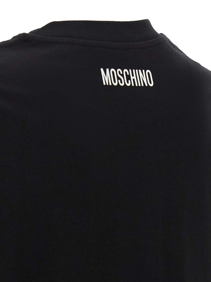 Moschino Bicolor Cotton T-Shirt for Everyday Use