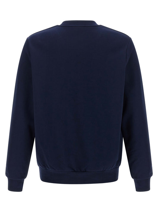 Sudadera De Algodón Azul Lacoste