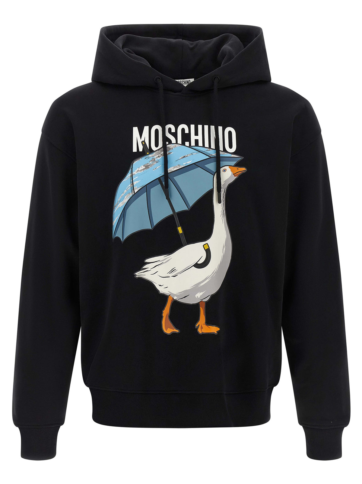 Sudadera Moschino De Algodón Negro Ideal Para Cada Día