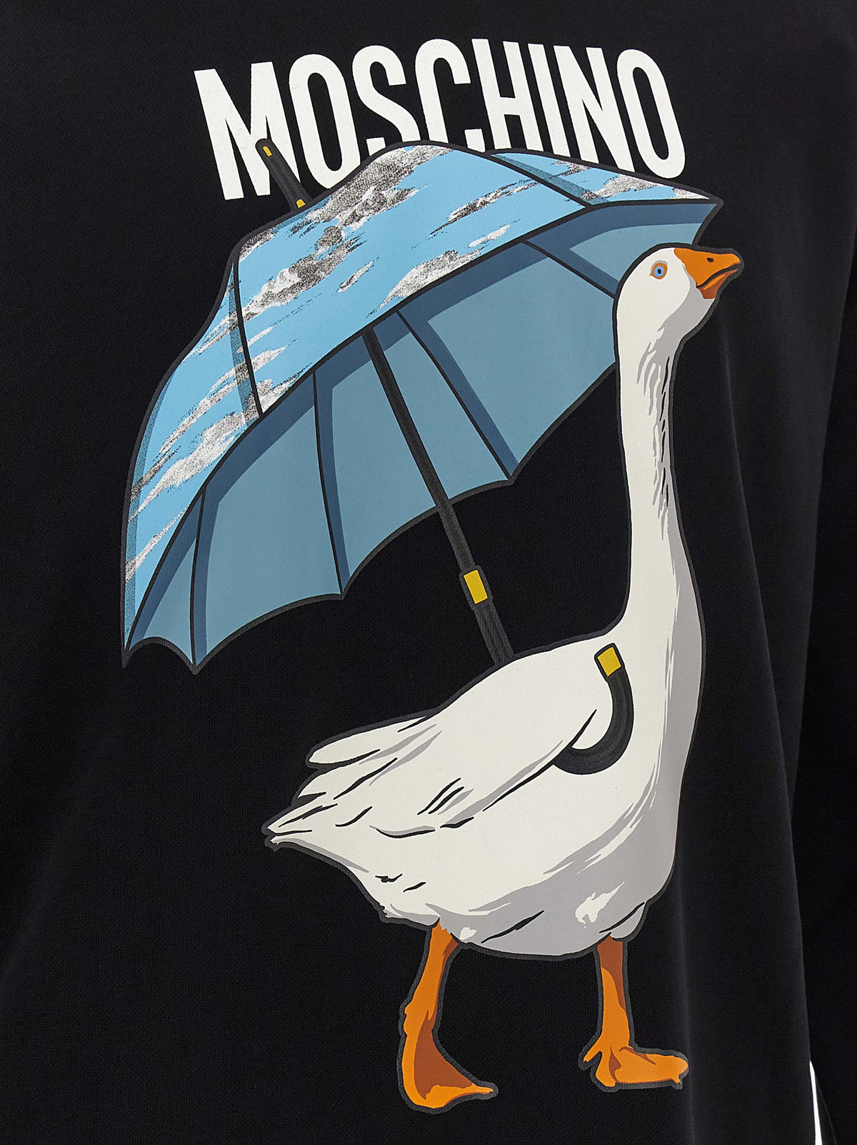 Sudadera Moschino De Algodón Negro Ideal Para Cada Día
