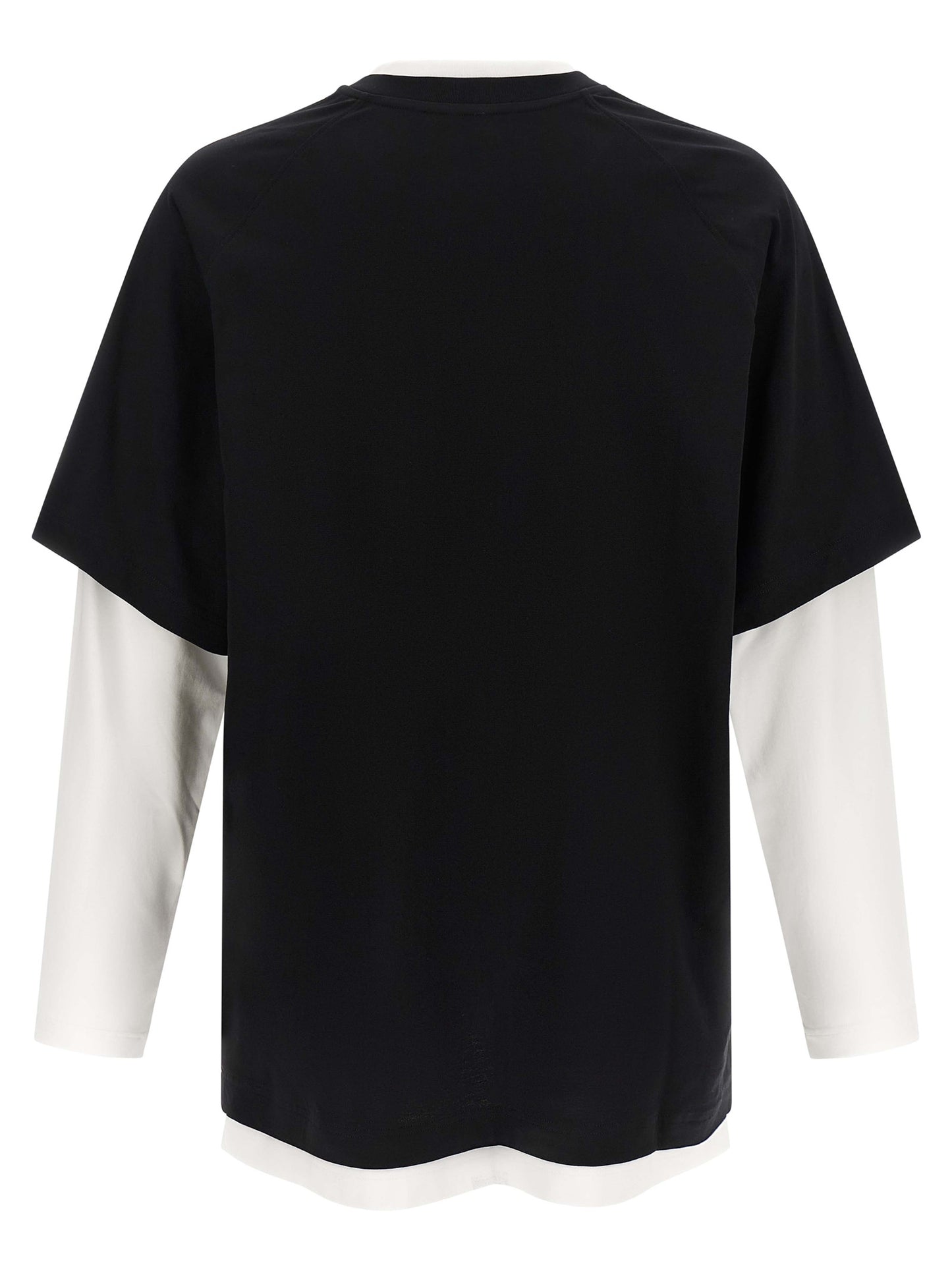 Moschino Multicolor Optical Illusion Cotton T-Shirt