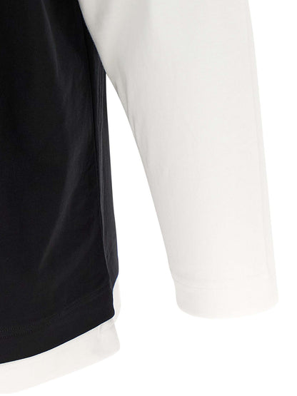 Moschino Multicolor Optical Illusion Cotton T-Shirt