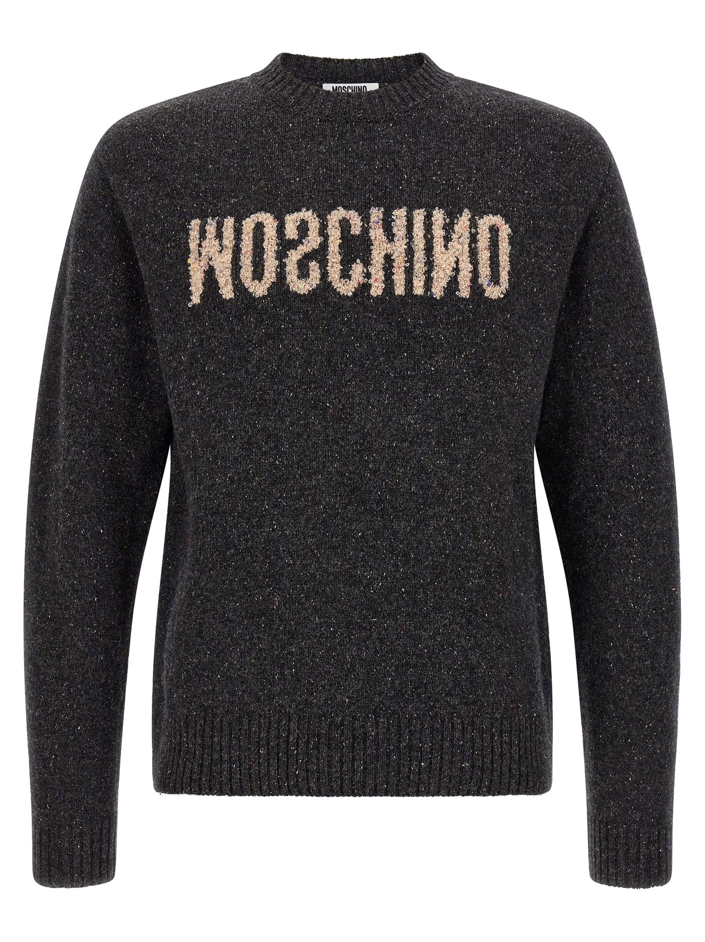 Moschino Grey Wool Cardigan - Italian Made