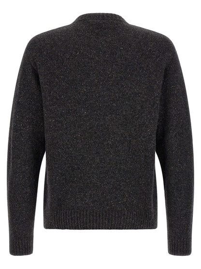 Moschino Grey Wool Cardigan - Italian Made