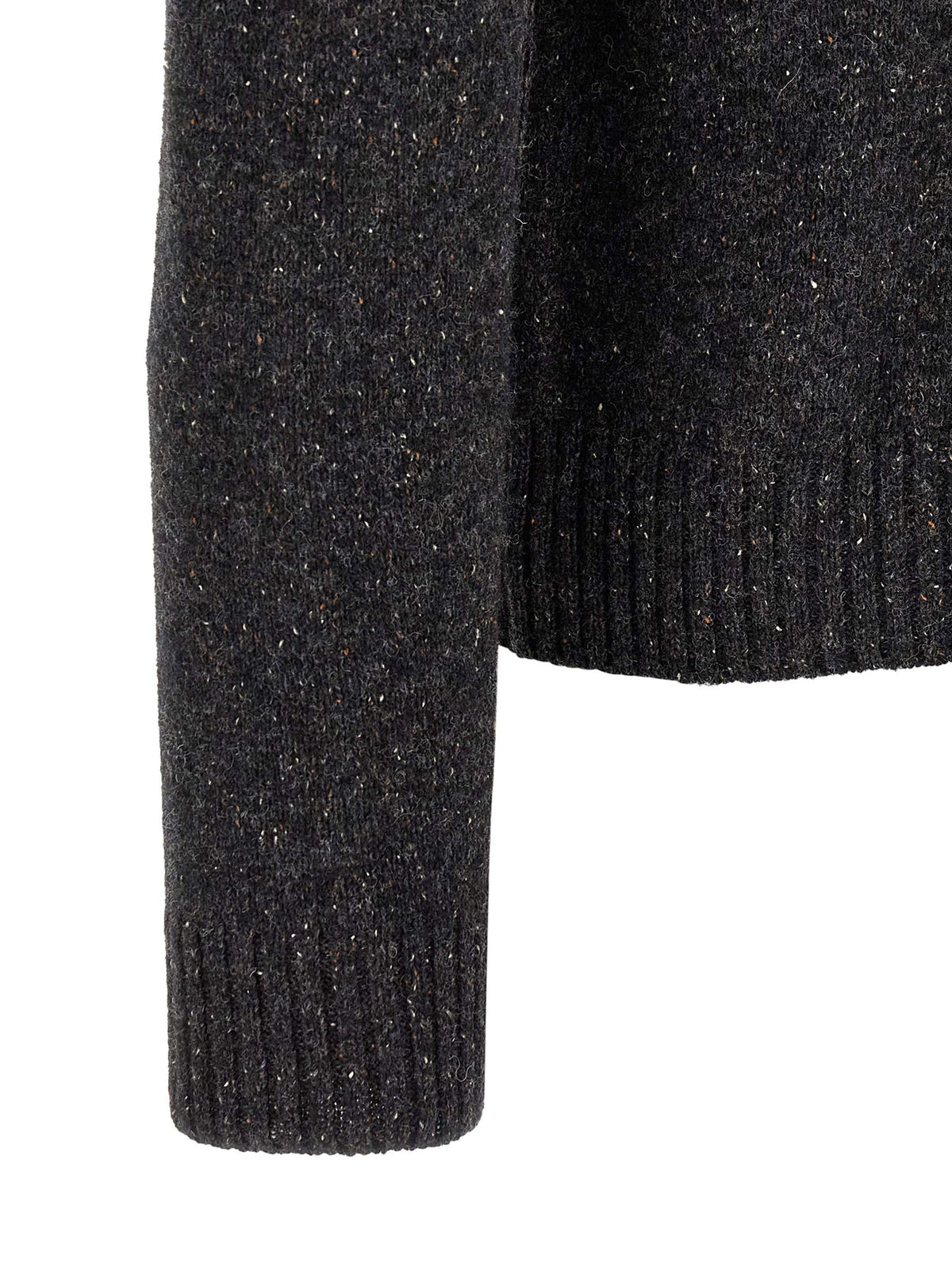 Moschino Grey Wool Cardigan - Italian Made