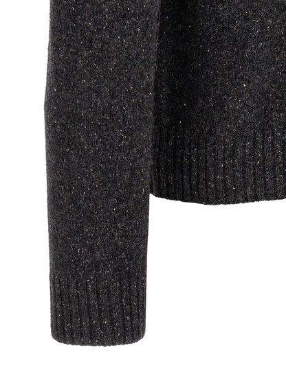 Moschino Grey Wool Cardigan - Italian Made