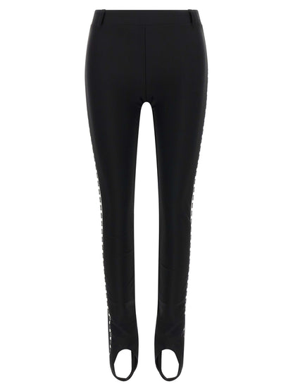 Leggins Moschino Bicolor De Poliamida Y Elastano Confort