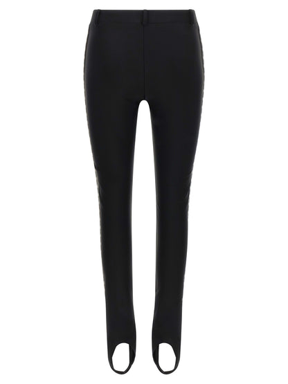Leggins Moschino Bicolor De Poliamida Y Elastano Confort