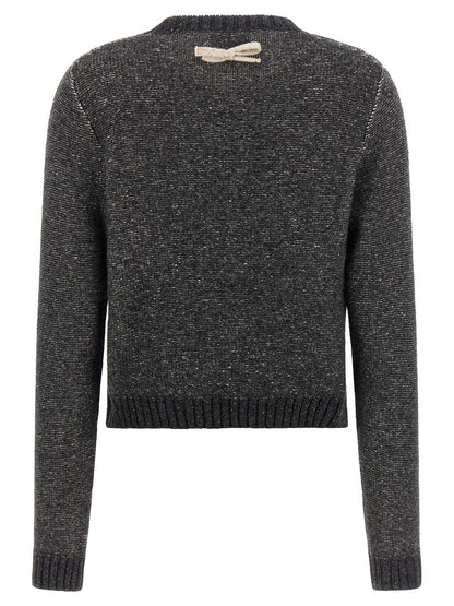Cárdigan Moschino de lana gris
