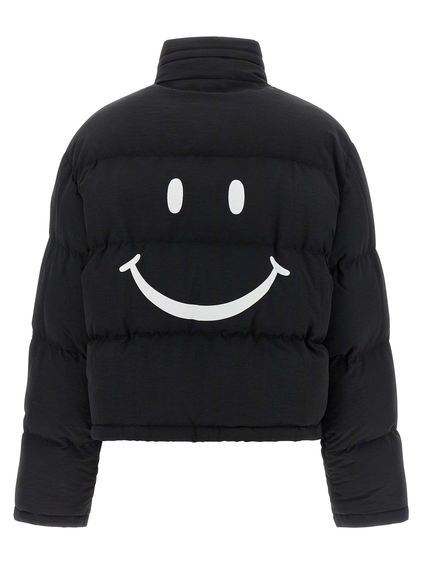 Moschino Chaqueta Clásica Bomber De Poliamida Negra