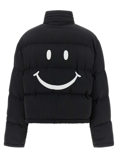 Moschino Chaqueta Clásica Bomber De Poliamida Negra
