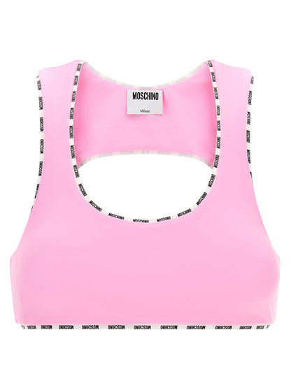 Sujetador deportivo Moschino multicolor de poliamida
