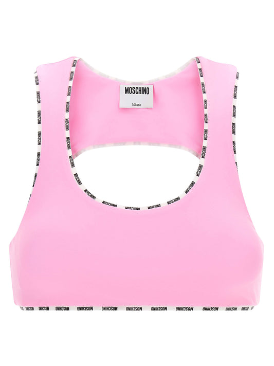 Sujetador deportivo Moschino multicolor de poliamida