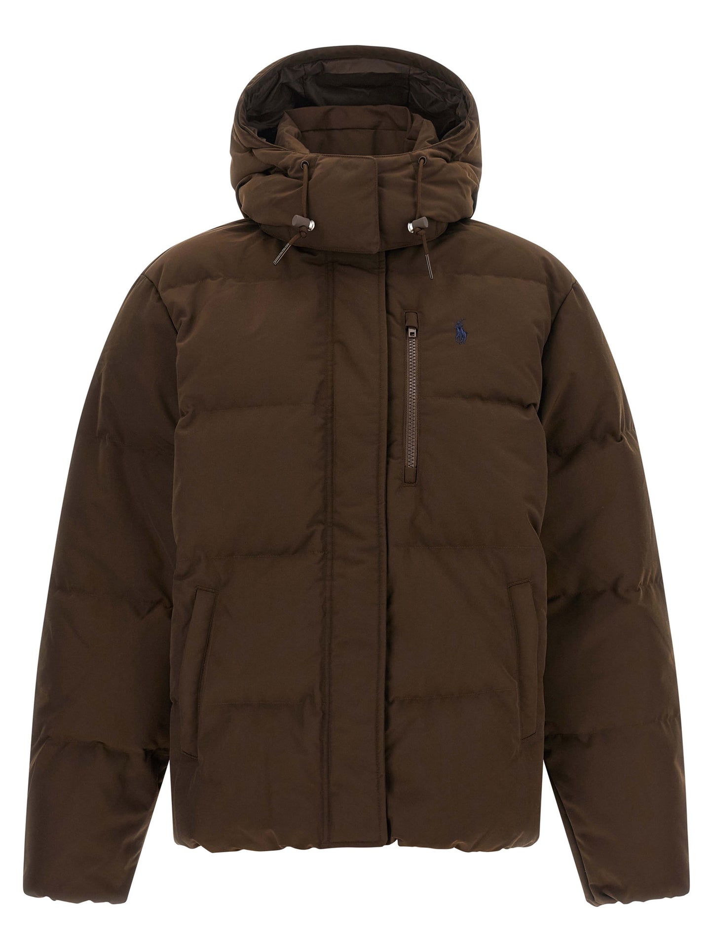 Chaqueta larga Polo Ralph Lauren de poliéster marrón