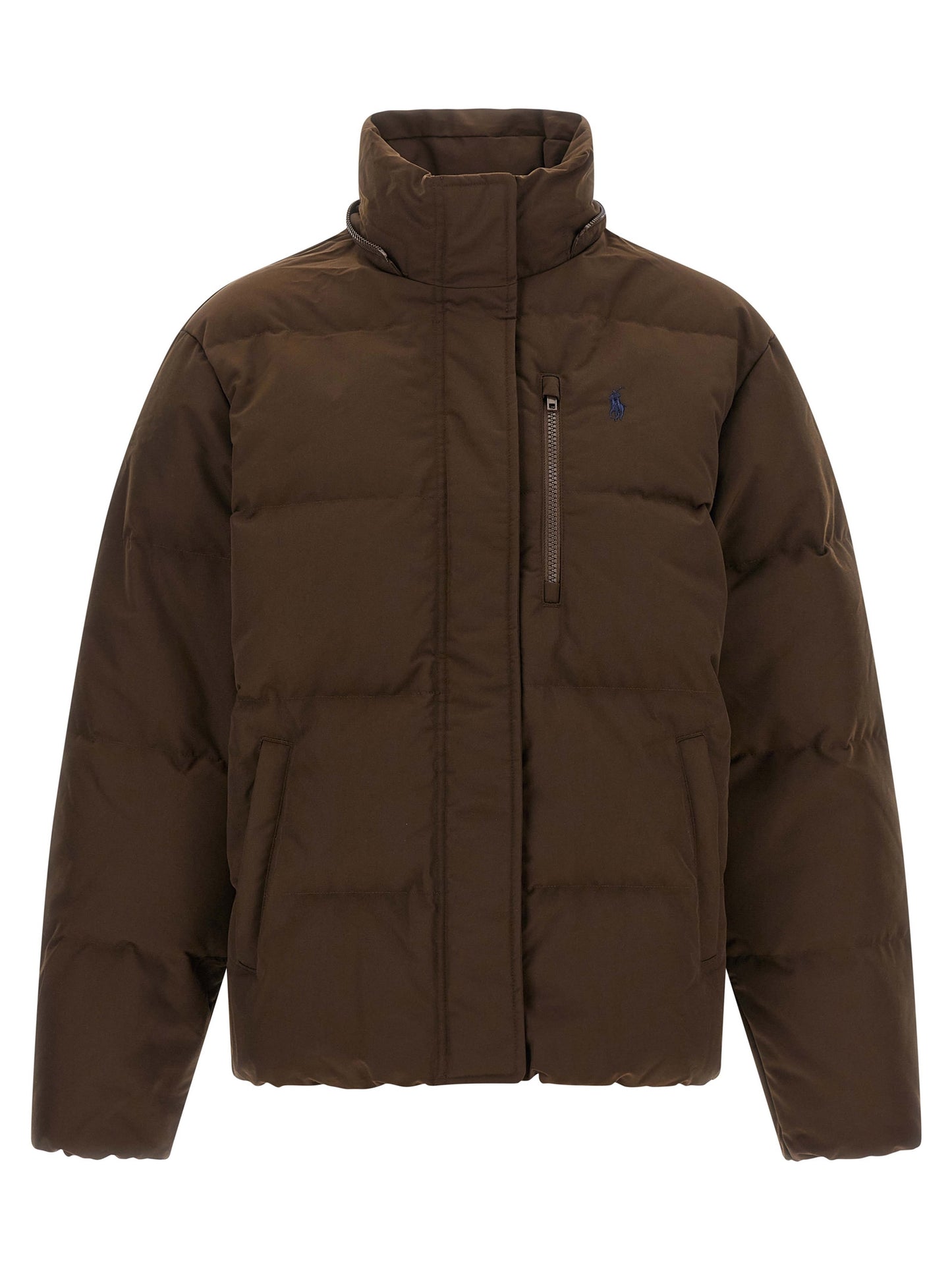 Chaqueta larga Polo Ralph Lauren de poliéster marrón