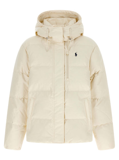 Chaqueta Larga Polo Ralph Lauren de Poliéster Blanco