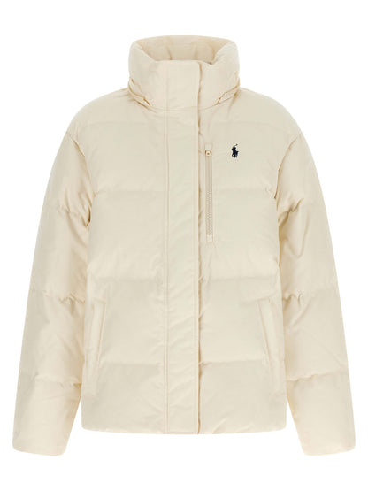 Chaqueta Larga Polo Ralph Lauren de Poliéster Blanco
