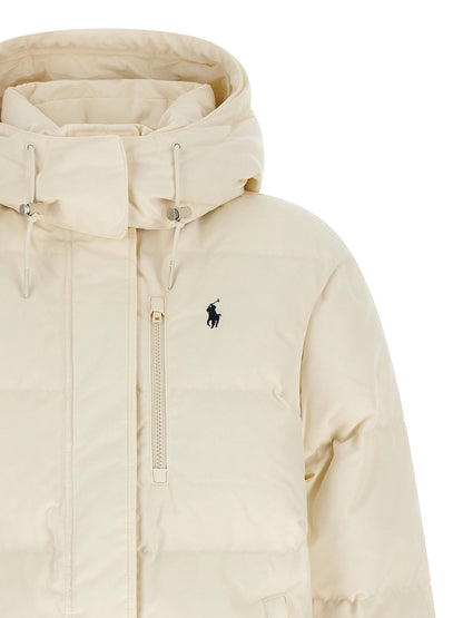 Chaqueta Larga Polo Ralph Lauren de Poliéster Blanco