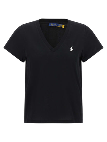 Polo Ralph Lauren Black Cotton T-Shirt