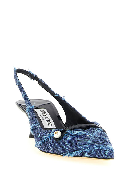Jimmy Choo Escarpins Mi-hauts En Tencel Multicolore