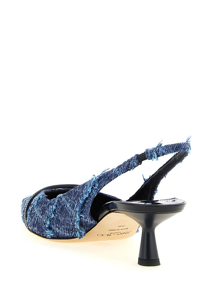 Jimmy Choo Escarpins Mi-hauts En Tencel Multicolore