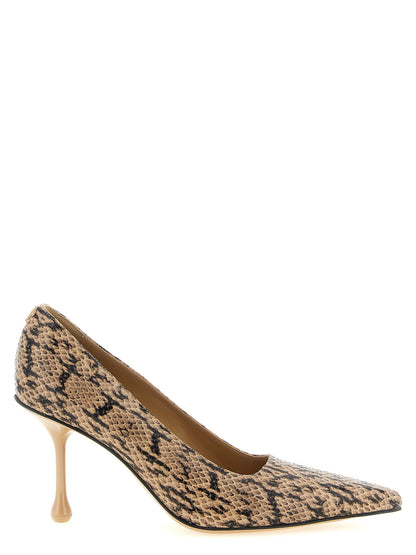 Escarpins en Cuir Marron Jimmy Choo Modèle Ixia