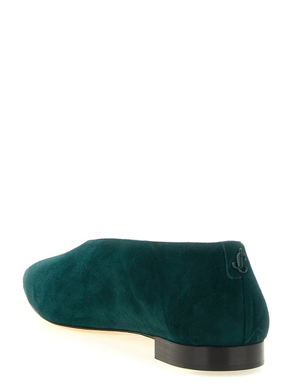 Jimmy Choo Margot Two-Tone Italian Leather Ballerinas