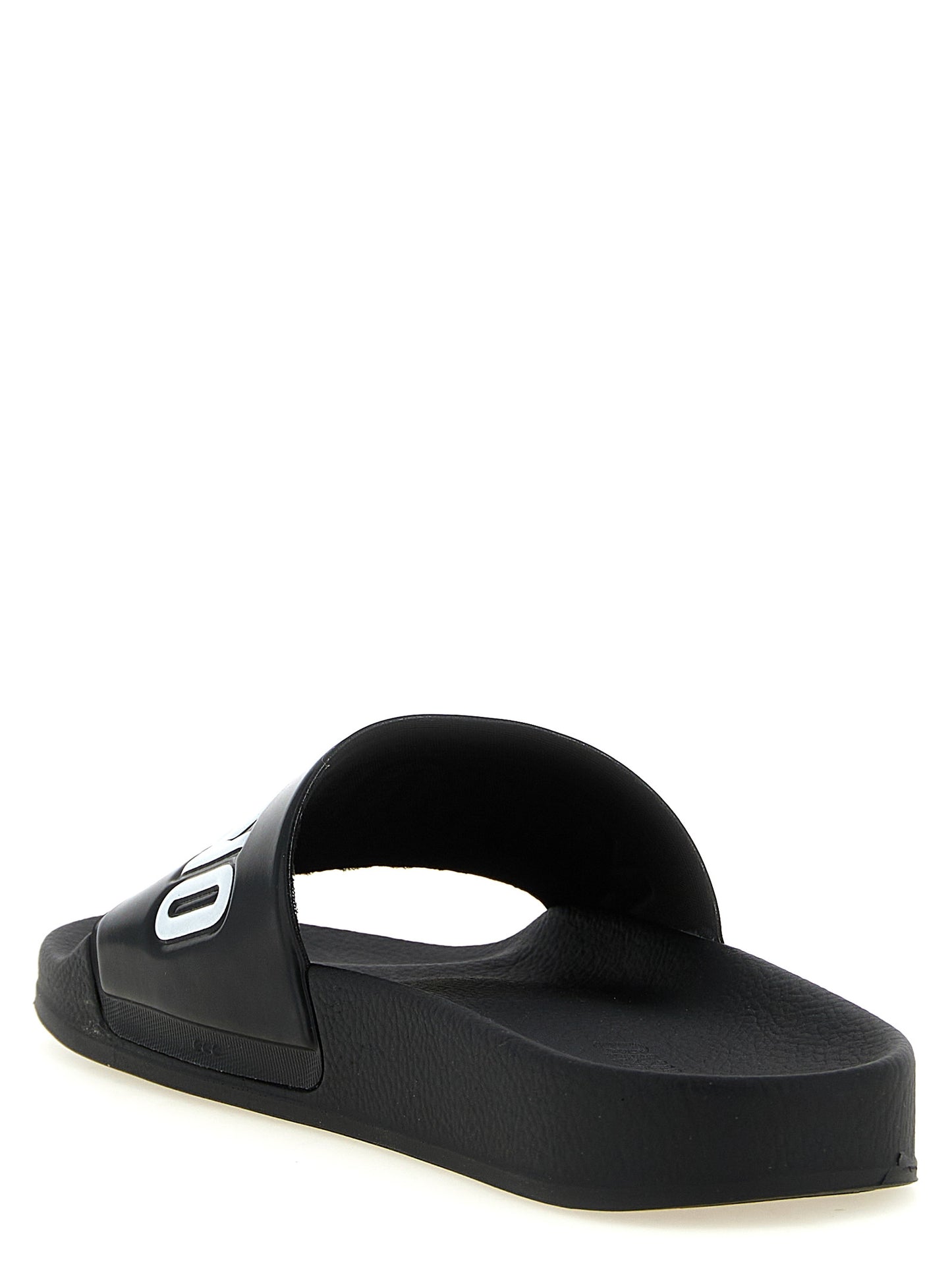 Sandalias Planas Moschino Bicolor En Pvc Del Modelo Pool