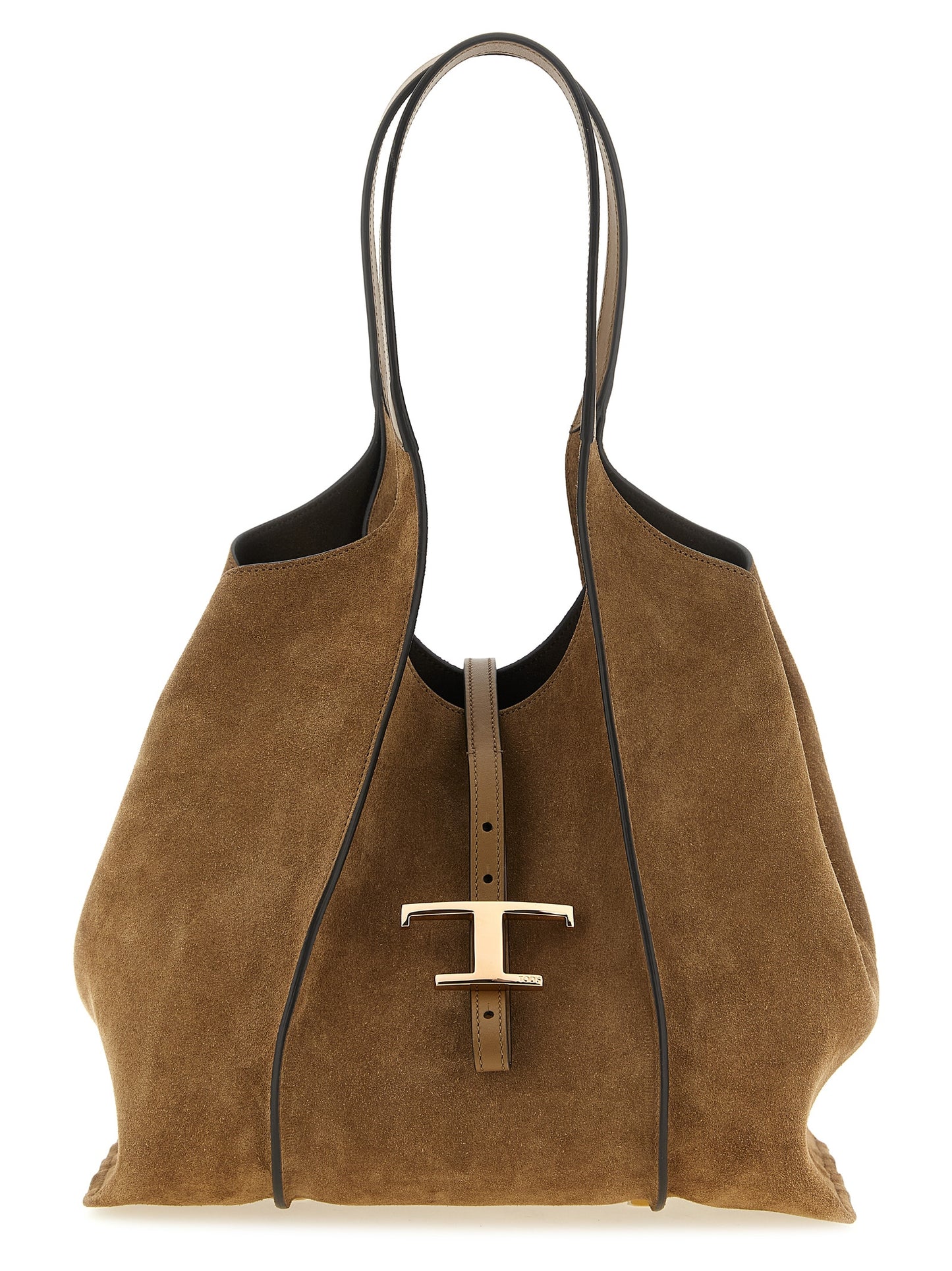Bolso tote Tod's de piel de becerro marrón