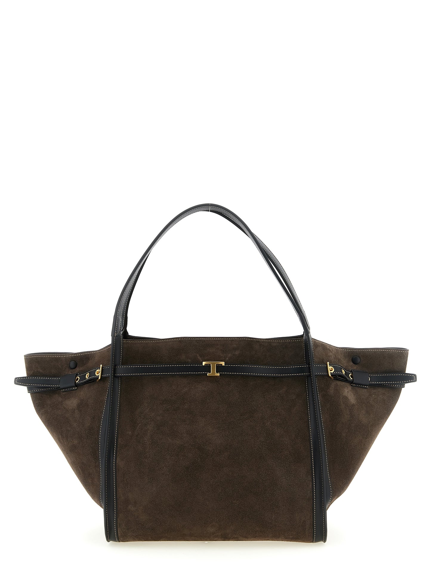 Bolso tote Tod's de piel de becerro marrón