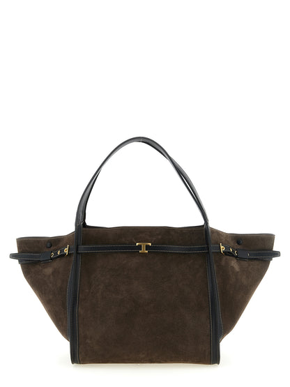 Bolso tote Tod's de piel de becerro marrón
