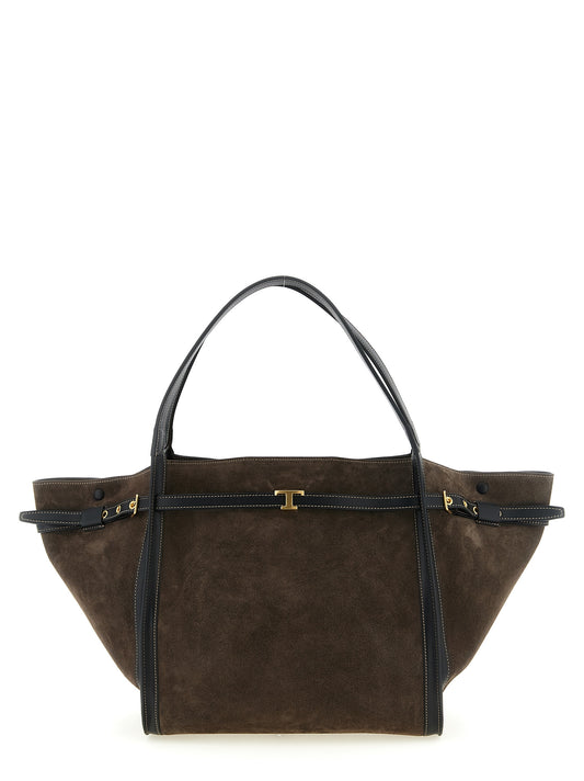 Bolso tote Tod's de piel de becerro marrón